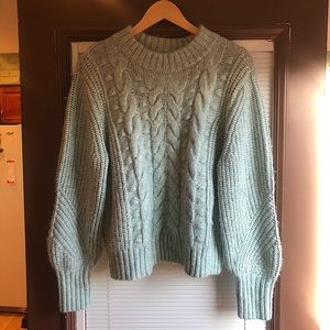 Blueish green sweater